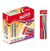 PUNTILLAS 0.5M HB WEAREVER P-100 TUBO C12. E.10 C.350