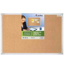 TABLERO CORCHO WHITE STAR ALFRA 40X60 4800 C.4