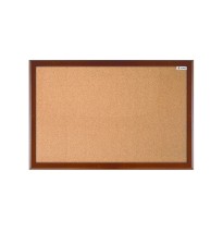 TABLERO CORCHO CONTINENTAL 40X60 MARCO MADERA 3005 C.2