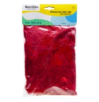 PLUMAS BARRILITO ROJO F142R BOL.C18GR. E.24 C.72