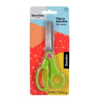 TIJERA ESCOLAR 14CM. BARRIL.B60B55M BL1 E24288