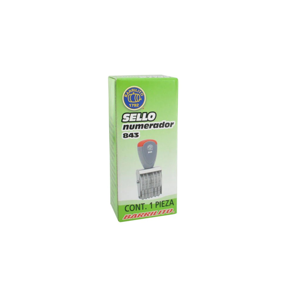 SELLO NUMERADOR ACME 843 C6 DIGITOS E.12 C.24