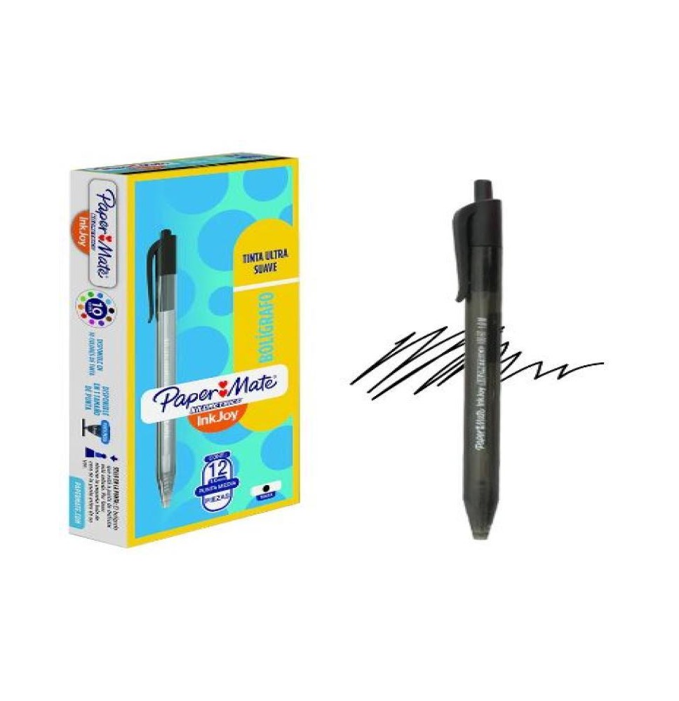 BOLIGRAFO KILOMETRICO 0.7MM RT NEGRO E12