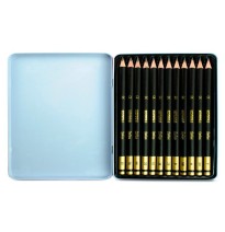 LAPIZ GRAFITO PDIB.SET C12 PZAS VMEDIDAS KORES E.12 C.80