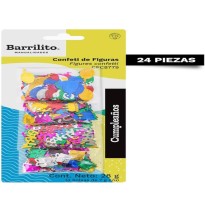 CONFETI FIG.CUMPLEAÑOS C4 BOL. 28G SURT. CFC8779 BARR. C.24