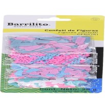 CONFETI FIG.BABY SHOWER C4 BOL.28G SURT. CFB8781 BARR. C.24