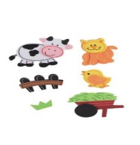 FOAMY STICKERS GRANJA SFG8782 BARRILITO BL C1 C20