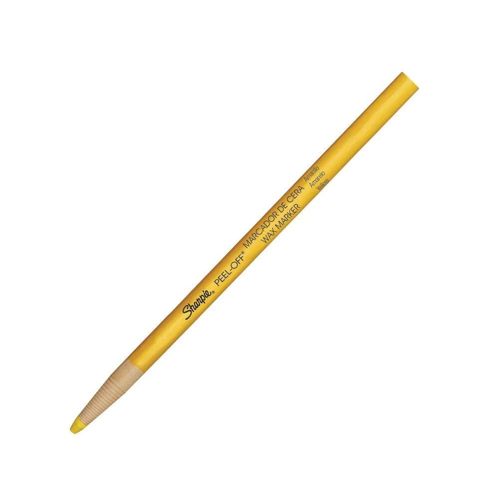 MARCADOR CERA SHARPIE AMARILLO E.12 C.144
