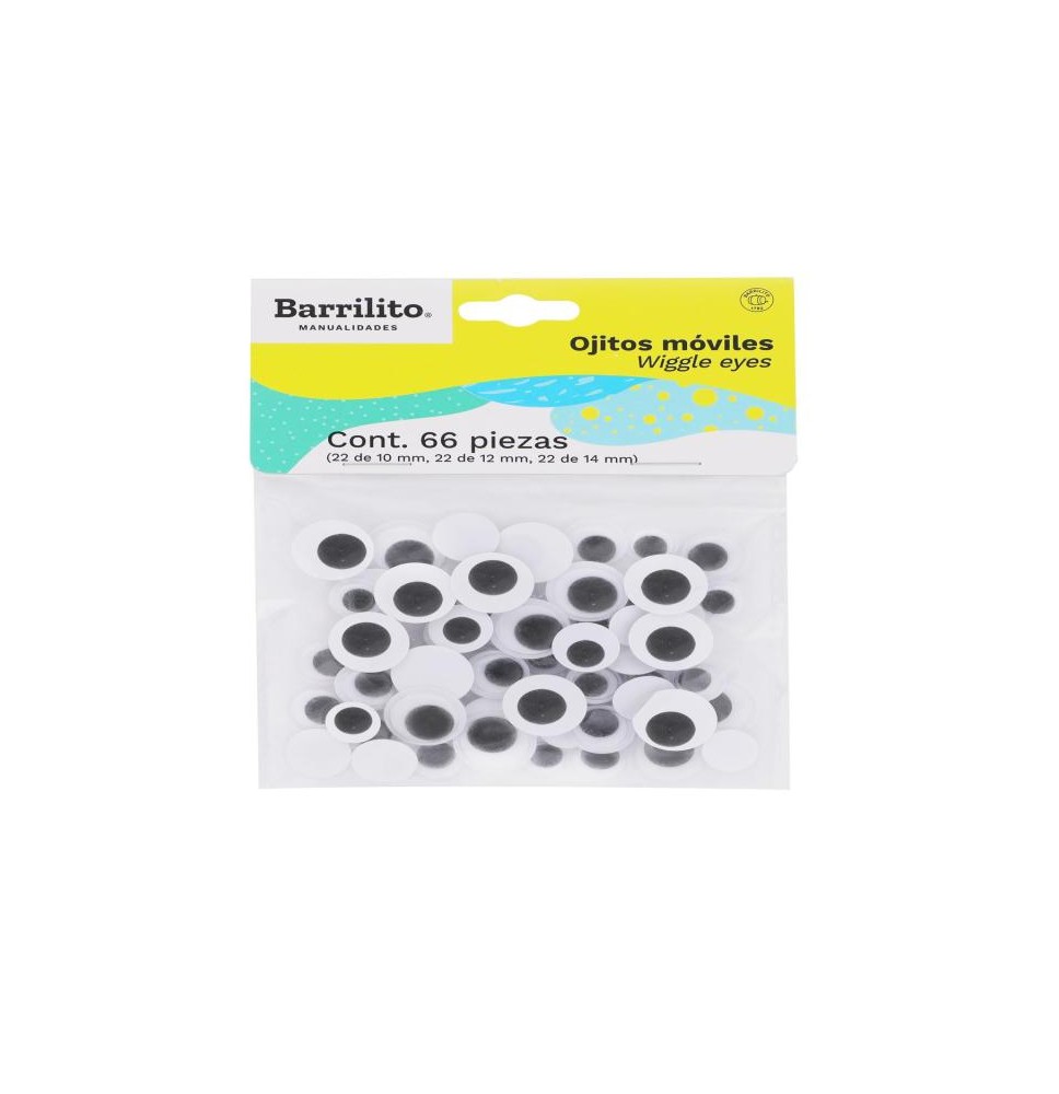 OJITOS MOVIBLES BARRIL. BOL.C66 PZ. VTAM. E009 E24 72