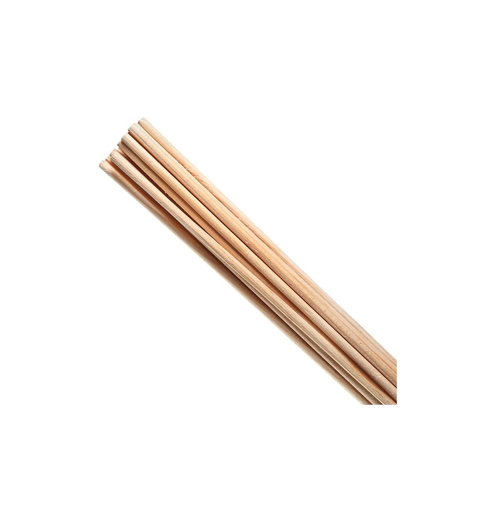 PALITOS CILIND. MAD. NAT. 0.5X300MM. PM3005 BOL.C252472