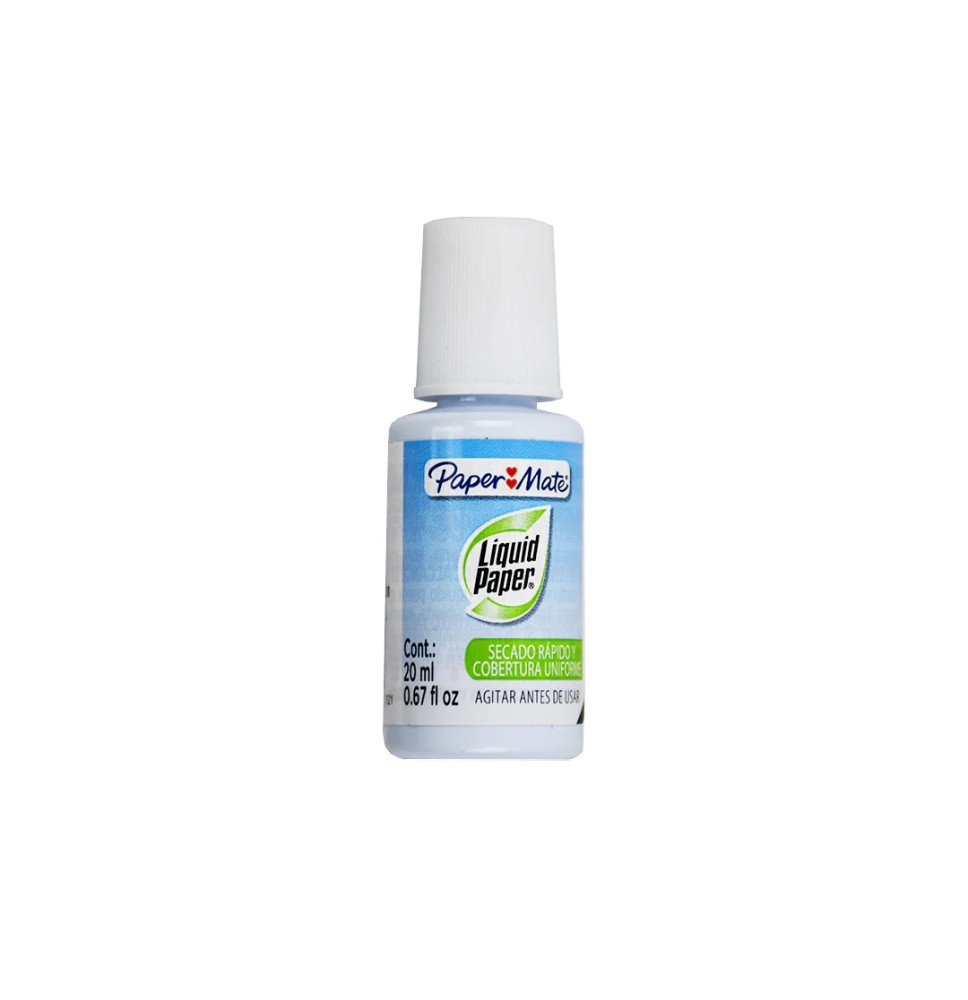 CORRECTOR BOTELLA LIQUID PAPER 20ML E.12 C.144