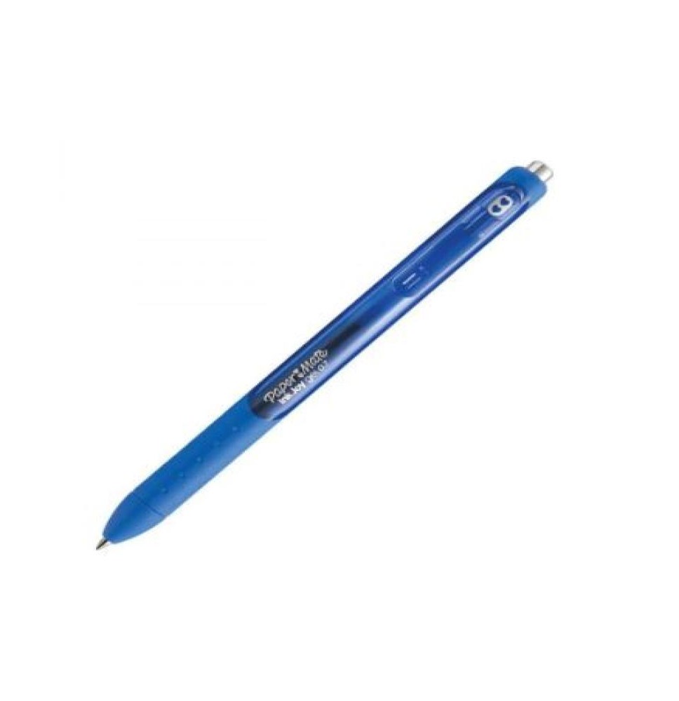 BOLIGRAFO GEL INKJOY PAPERMATE 0.7MM RT AZUL E.6 C.144