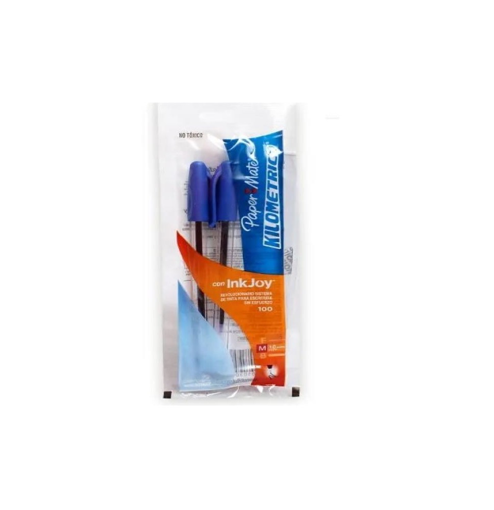 BOLIGRAFO KILOMETRICO 100 1.0MM AZUL BOLSA C2 E48 C192