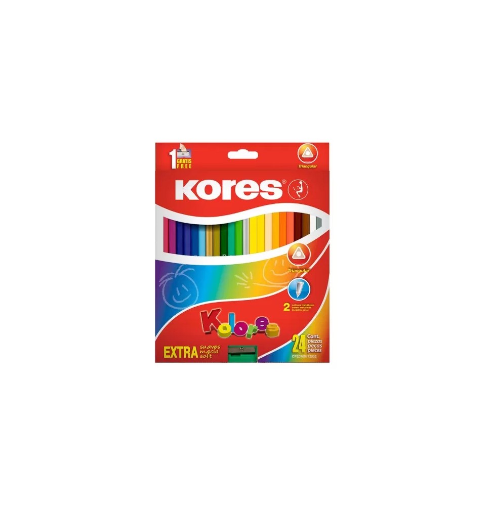 COLORES EST.C24 L. KORES TRIANG. E6 C48