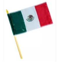 BANDERA TELA 4 33CM LARGO E.1