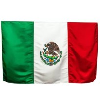 BANDERA TELA 5 48CM LARGO E.1