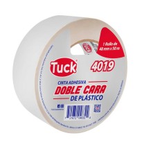 CINTA ADH. DOBLE CAPA PLAST. 18X50M 4019 TUK C.48