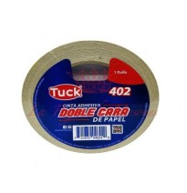 CINTA ADH. DOBLE CAPA PAPEL 12X33M 402 TUK C.72