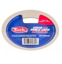 CINTA ADH. DOBLE CAPA PAPEL 24X33M 402 TUK C.36