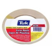 CINTA ADH. DOBLE CAPA PLAST. 24X50M.TUK 4020 C.36