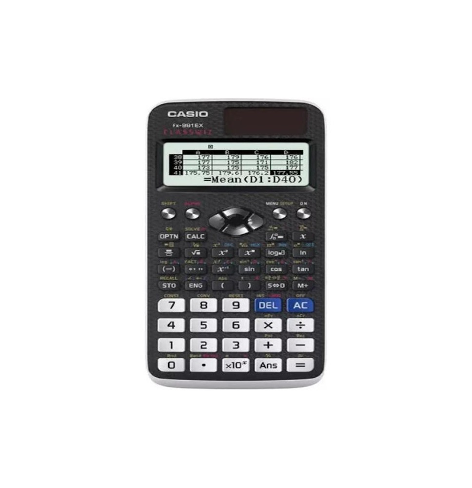 CALCULADORA CIENTIFICA FX-991EXCW 552 FUNC. E.10 C.40