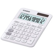 CALCULADORA ESCRIT. CASIO MS-20 BLANCA 12DIG. E.10 C.40