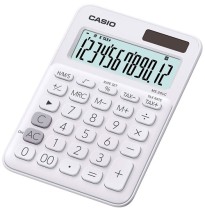 CALCULADORA ESCRIT. CASIO MS-20 BLANCA 12DIG. E.10 C.40