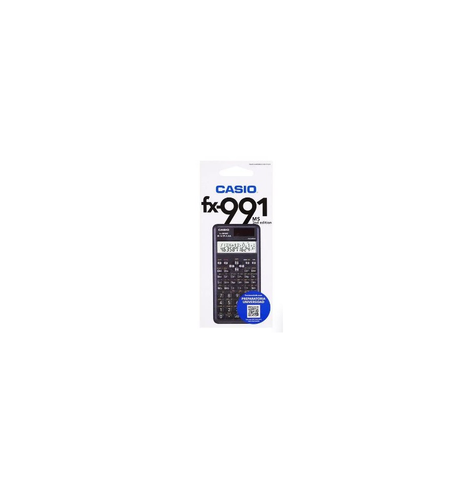 CALCULADORA CIENT. CASIO FX-991MS-2 401 FUNC. E.10 C.40