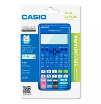 CALCULADORA CIENT. CASIO FX-82BU 252 FUNC. AZUL E10 C.40