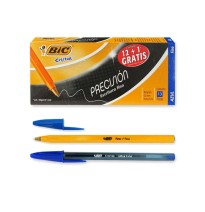 BOLIGRAFO CRISTAL PRECIS.F-290 0.8MM AZUL C12 BOL. C36