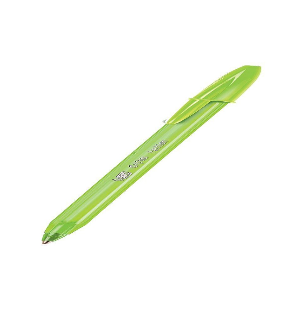 BOLIGRAFO CRISTAL FASHION BIC 1.2MM LIMA E.12 C.216
