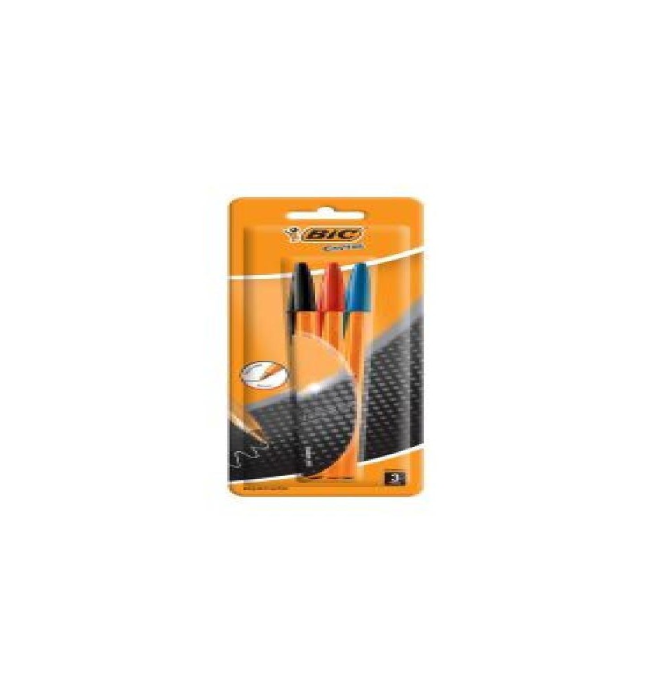 BOLIGRAFO CRISTAL PREC. F-290 0.8MM BL.C3 NGOAZURJO C.24