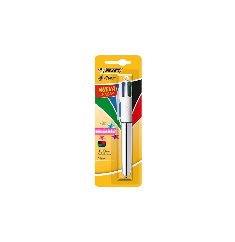 BOLIGRAFO CUATROCOLOR ORIGINAL BIC 1.0MM COL.BASICOS 6216
