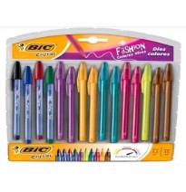 BOLIGRAFO CRISTAL FASHION BIC 1.2MM EXHIB. C15PZ SURT.C15