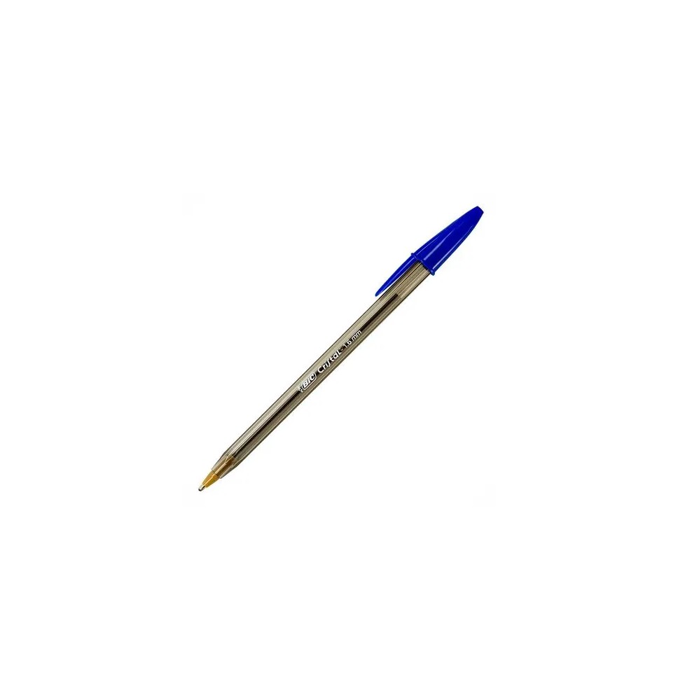 BOLIGRAFO CRISTAL INTENSO BIC 1.6MM AZUL E.12 C.216