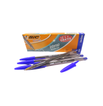 BOLIGRAFO CRISTAL INTENSO BIC 1.6MM AZUL CJ.C12 BOL.18