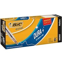 BOLIGRAFO DURAM-250 BIC 1.0MM NGO. CJA. C12 C.100