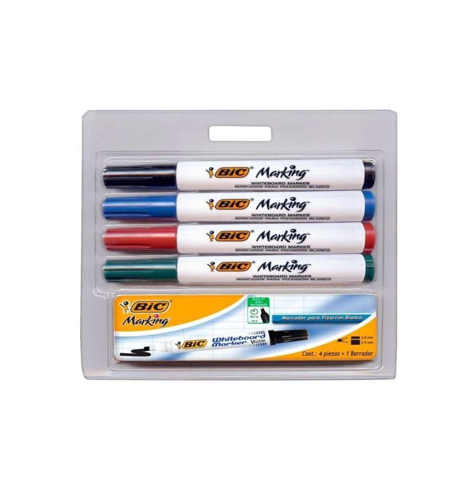 MARCADOR PPIZ GRUESO BIC MARKING BL C4 BASICBORR C24