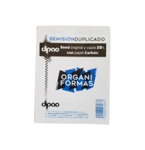 REMISION ESQUELA DUPLICADO C CARBON 40H. DIPAO E.150