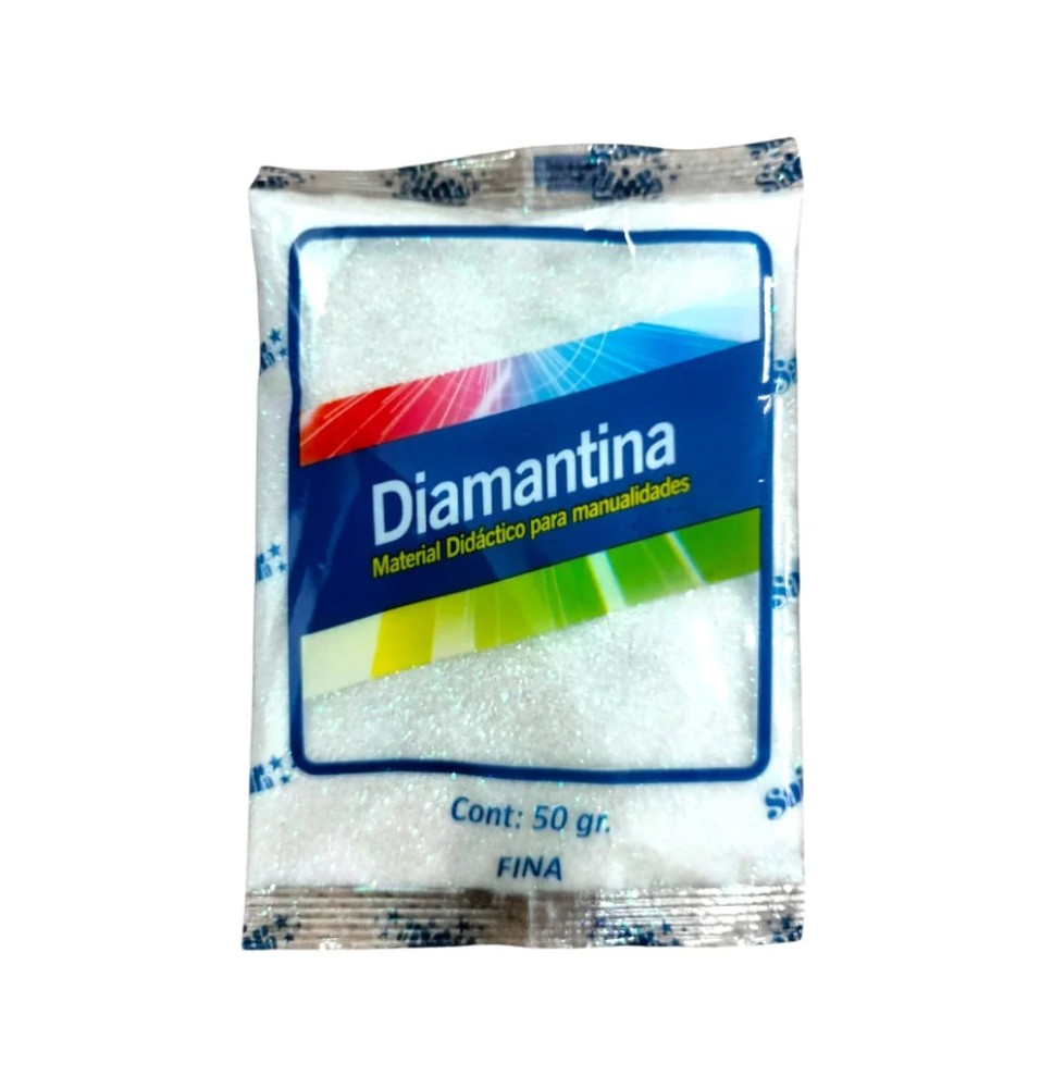 DIAMANTINA FINA BOL. 50G. 26 BCO. NACAR.BCO. IRISADO E.20