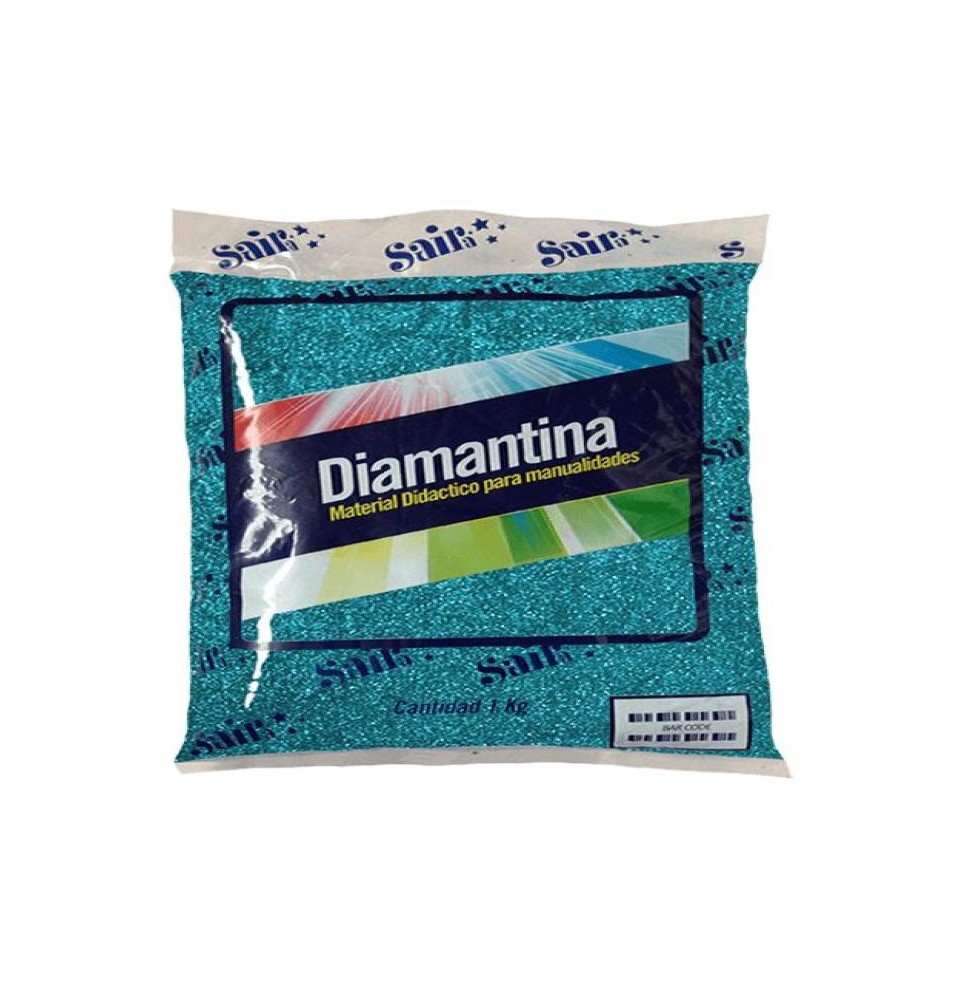 DIAMANTINA FINA BOL. 50G. 07 TURQUESA E.20
