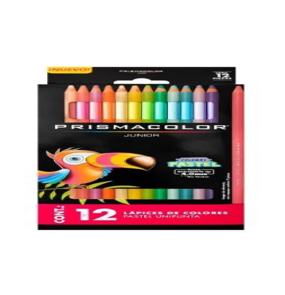 COLORES EST.C12L PRISMACOLOR JUNIOR PASTEL C12