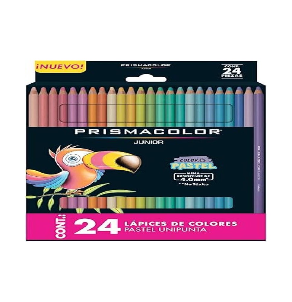 COLORES EST.C24L PRISMACOLOR JUNIOR PASTEL C12