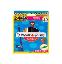 COLORES EST. C24L RECREOPAPER MATE 0.3MM REDONDO C36