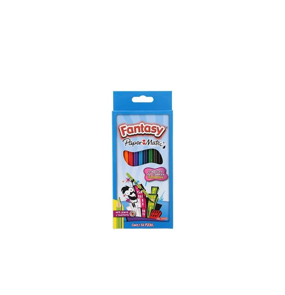 COLORES EST.C12 L. FANTASY REDPAPER MATE 0.4MM. C.72