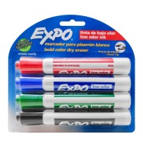 MARCADOR PPIZ. GRUESO EST.C4 EXPO COL. BASICOS PLAST.C12
