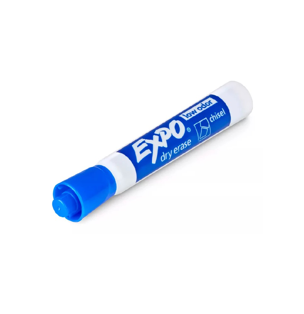 MARCADOR PPIZ. GRUESO EXPO PLAST. AZUL E12 C144