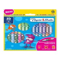 MARCADOR AGUA PUNTA CONICA EST.15X30 PAPER MATE C24