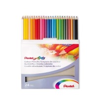 COLORES EST. C24 L. PENTEL CB8-24 HEXAG. E.12 C.48