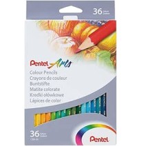 COLORES EST. C36 L. PENTEL CB8-36 HEXAG. E.6 C.48